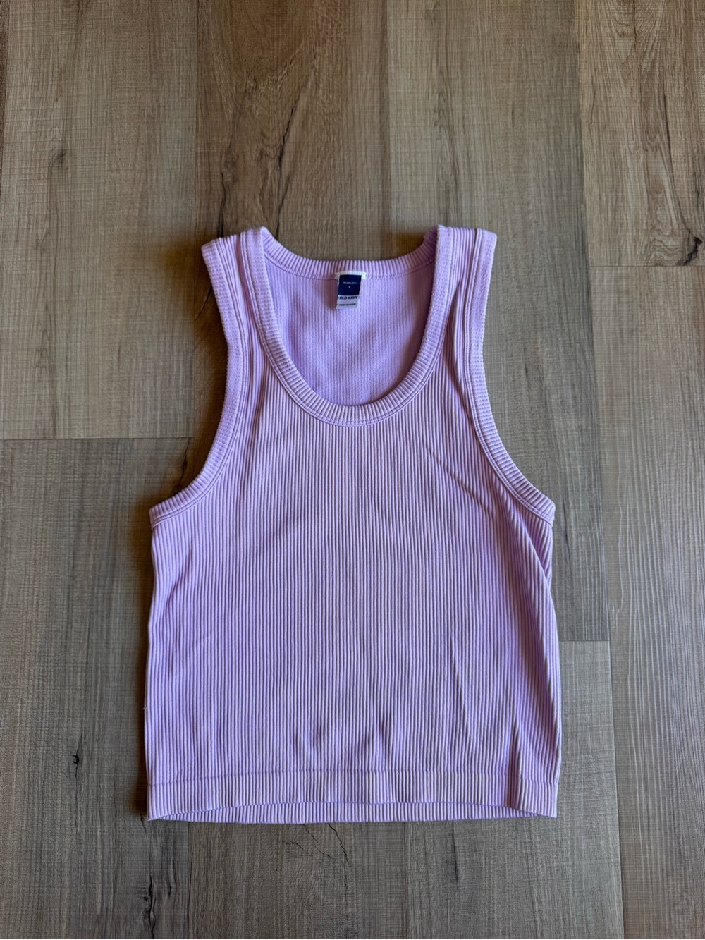 Old Navy Exhale Seamless Fitted Rib Tank